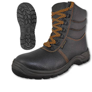 Берці робочі утеплені, спецвзуття зимове, утеплене робоче взуття, метал носок