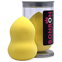 BI Спонж для макіяжу груша (лимонний)