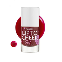 Многофункциональный тинт для губ и щек Pastel Lip Cheek 9,6 мл 01(Carmen)