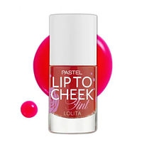 Многофункциональный тинт для губ и щек Pastel Lip Cheek 9,6 мл 02 (Lolita)