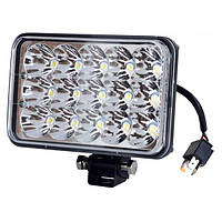 LED фара 45W 15 диодов гибридный луч 3300 LM 453701053 JUBANA