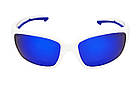Захисні окуляри з поляризацією BluWater Seaside White Polarized (G-Tech™ blue), дзеркальні сині, фото 3