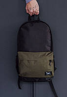 Двухцветный мужской рюкзак Staff 15L black & khaki