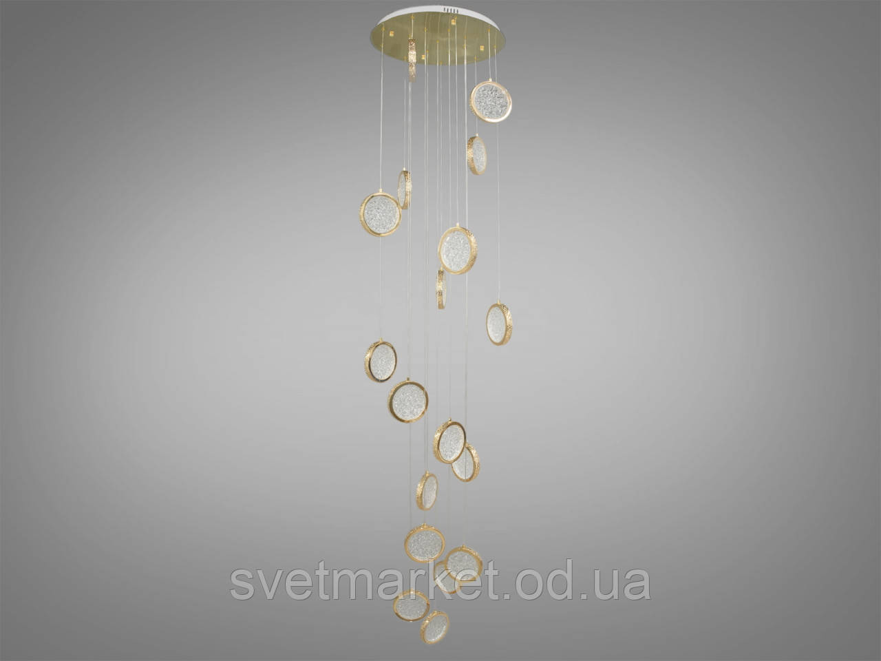 Каскадна люстра 3005/18G