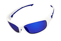 Захисні окуляри з поляризацією BluWater Seaside White Polarized (G-Tech™ blue), дзеркальні сині, фото 6