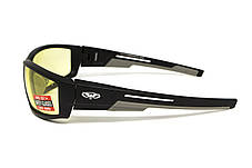 Окуляри захисні Global Vision Sly (yellow), жовті, фото 3