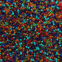 Шарики-пульки Орбиз 7-8 мм 10 000 штук, Разноцветные, гидрогелевые шарики, растут в воде орбиз гидрогель