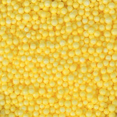 Пінопластові кульки 2-3 мм Жовті (500 мл)