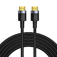 HDMI кабель Baseus Cafule 4KHDMI Male to 4KHDMI Male 5 m Black (CAlDKLF-H01)