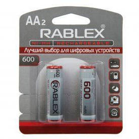 RABLEX AA HR06 600mAh 1.2V Rechargeable Battery