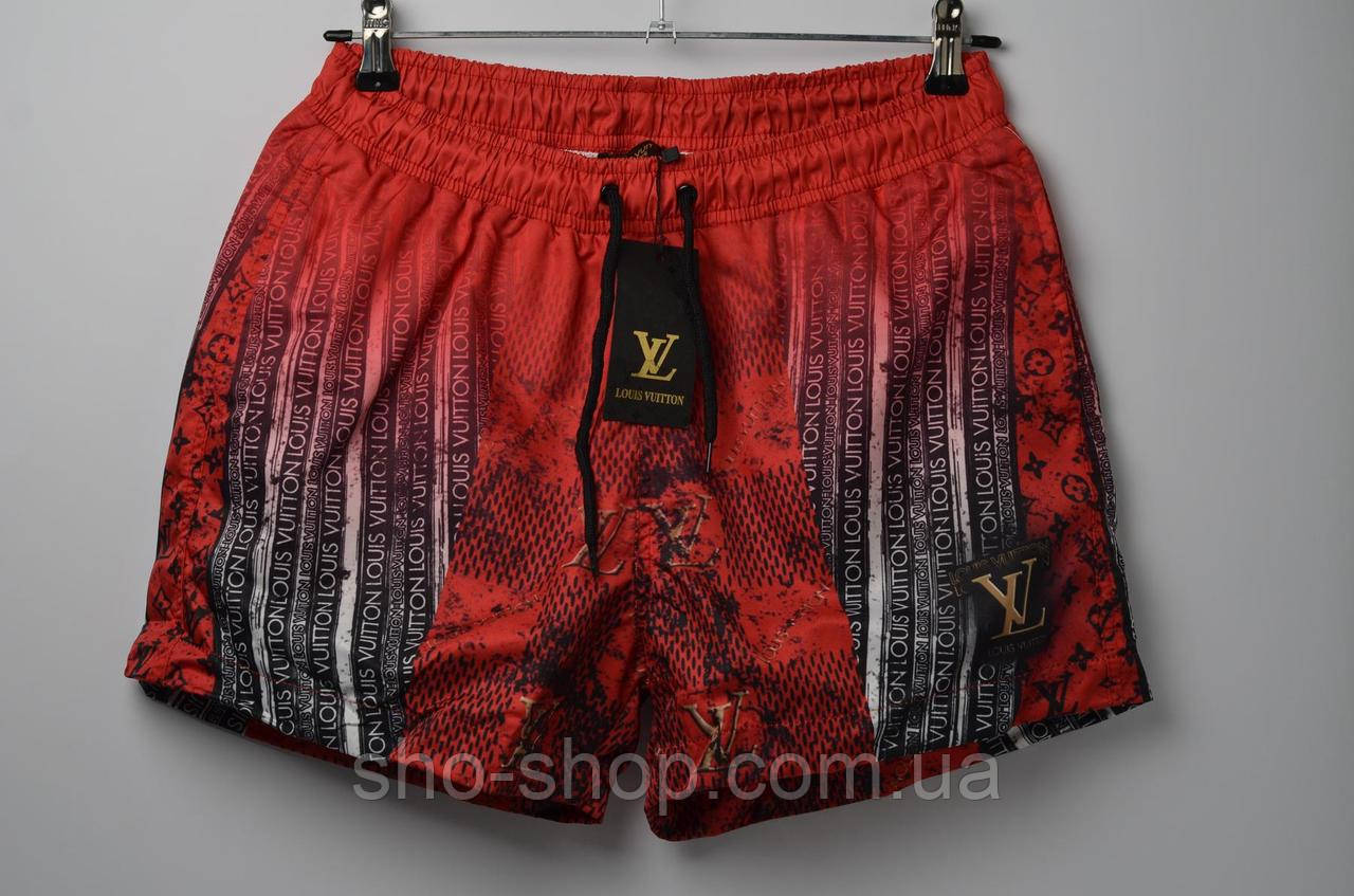 Плавки Louis Vuitton Red плавальні шорти Луї вітон шорти плавальні чоловічі шорти для спорту луї вітри, фото 1