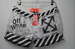 Плавки OFF-WHITE плавальні шорти офф вайт шорты плавательные мужские шорти для спорту