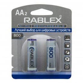 RABLEX AA HR06 800mAh 1.2V Rechargeable Battery