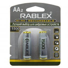 RABLEX AA HR06 1500mAh 1.2V Rechargeable Battery