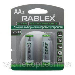 RABLEX AA HR06 2500mAh 1.2V Rechargeable Battery, фото 1