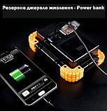 Ліхтар worklight FL2032 LED+COB з USB +3xAA/LR6, фото 8