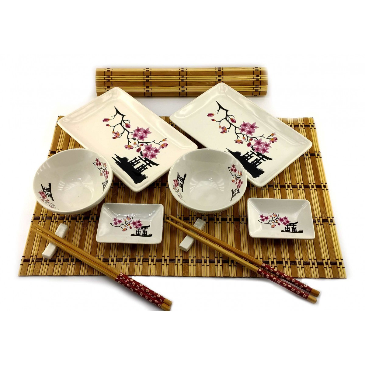 Набор для суши Сакура в цвету 2 персоны 34282H - фото 1 - id-p1588686317