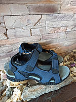 Босоніжки дитячі підліткові American Club р. 37 - 41 Сині