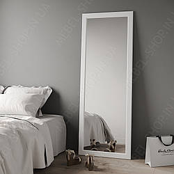Дзеркало на ніжці підлогове в вітальню або спальню в рамі з МДФ Дзеркала підлогові для кімнати 70 см