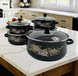 Набори каструль Globalis, чайники, сковорідки