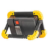 Ліхтар worklight FL2033 LED+COB з USB з функцією Power Bank +2x18650/2600, фото 2