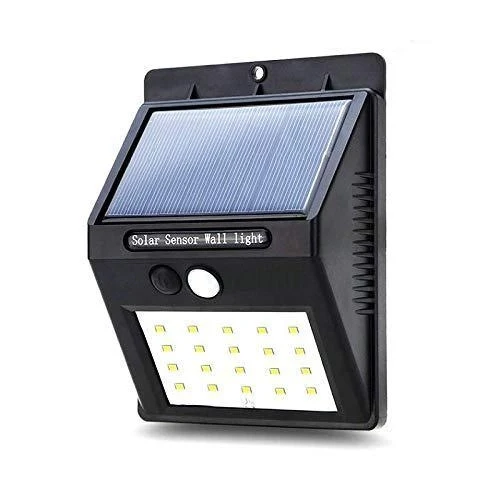 Вуличний світильник із датчиком руху Solar Motion Light 20 LED, ліхтар на сонячній батареї