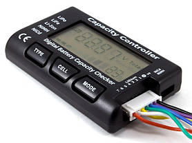 Тестер RC акумуляторів до 7 комірок РК Li-pol LiFe Li-ion NiMH Nicd, фото 2