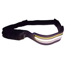 Налобний ліхтар COBA CB-689-3 акумуляторний, з датчиком руху 8247, фото 4