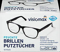 Visiomax Brillenputztücher Серветки для протирання окулярів, 52 шт.