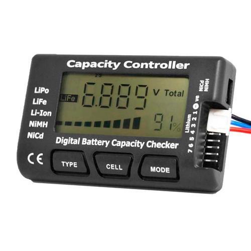 Тестер RC акумуляторів до 7 комірок РК Li-pol LiFe Li-ion NiMH Nicd, фото 1