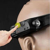 Налобний ліхтар COBA CB-689-3 акумуляторний, з датчиком руху 8247, фото 6