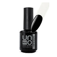 Гель-лак UNO "Super Black ", 15 ml, супер черный