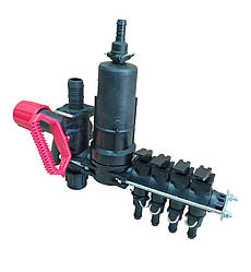 Розподільник тиску на 4 секції Agroplast для навісного обприскувача