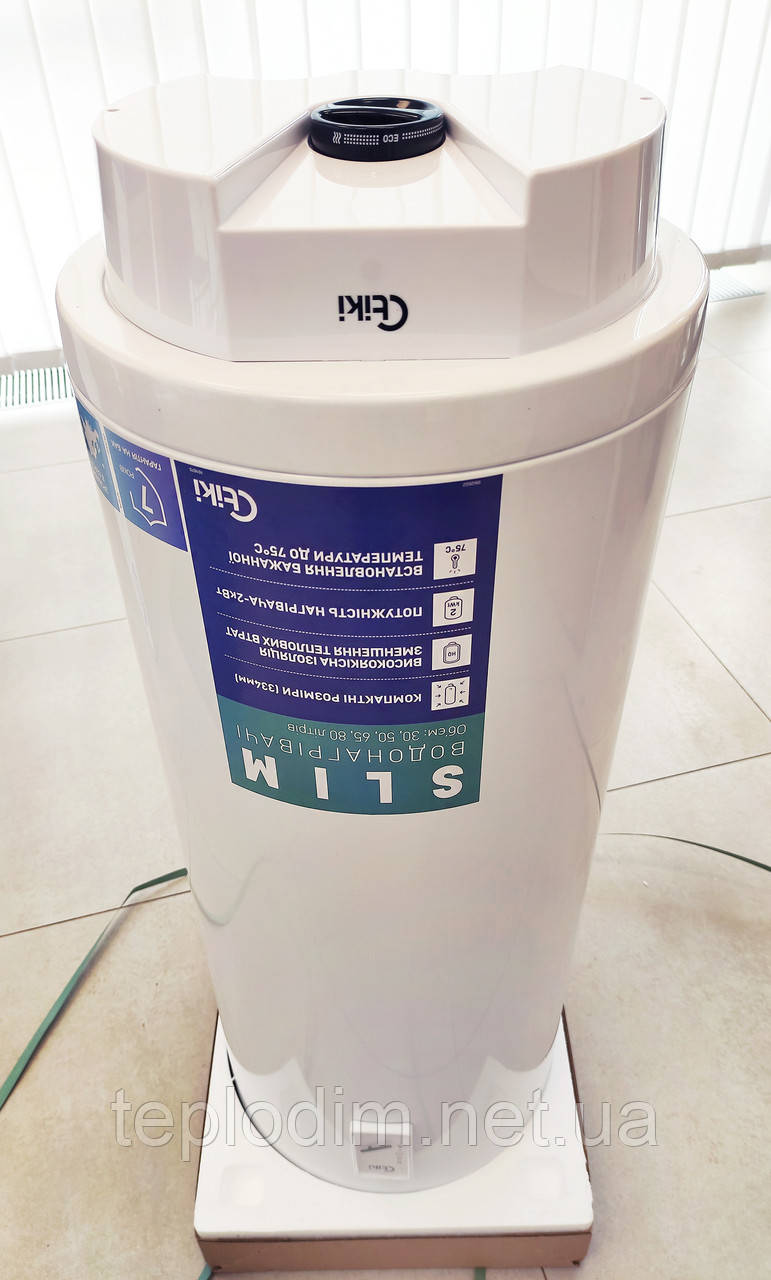 80 л. Бойлер Gorenje Tiki TGR Prime MS 80V9 (вузький/слім)