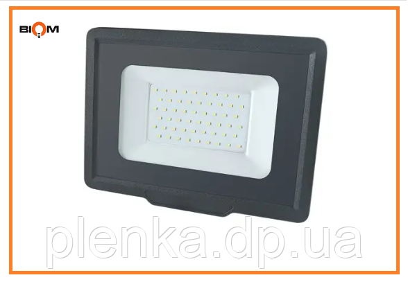 Світлодіодний прожектор 50 W BIOM S5-SMD-50-Slim 6200 К 220 V IP65