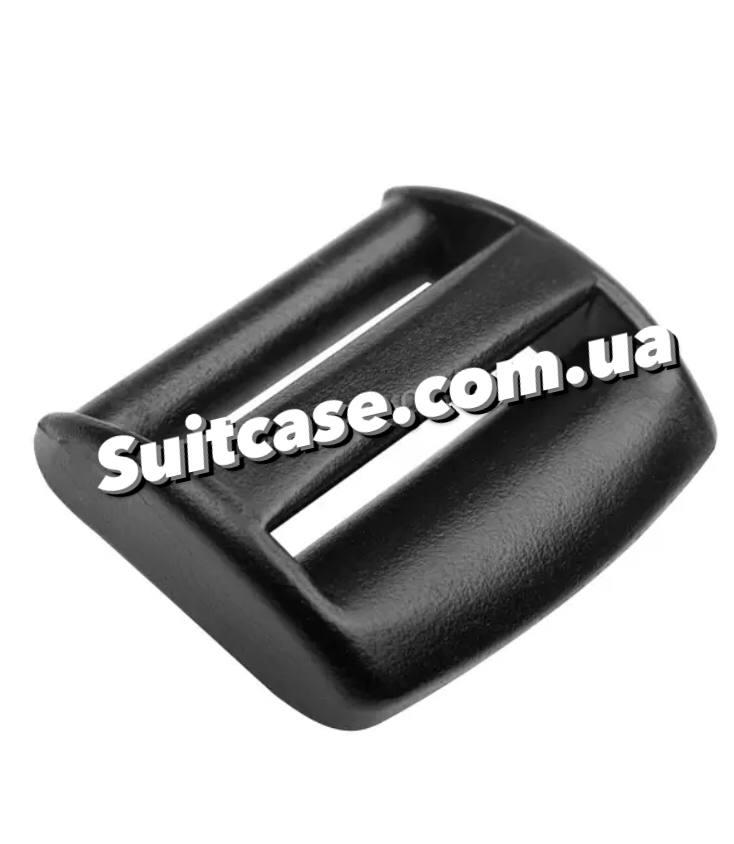 Пряжка 2-рухова 26 мм/чорна/пластик/1472