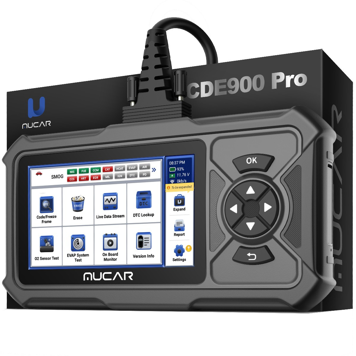 Мультимарковий автосканер MUCAR CDE900 PRO