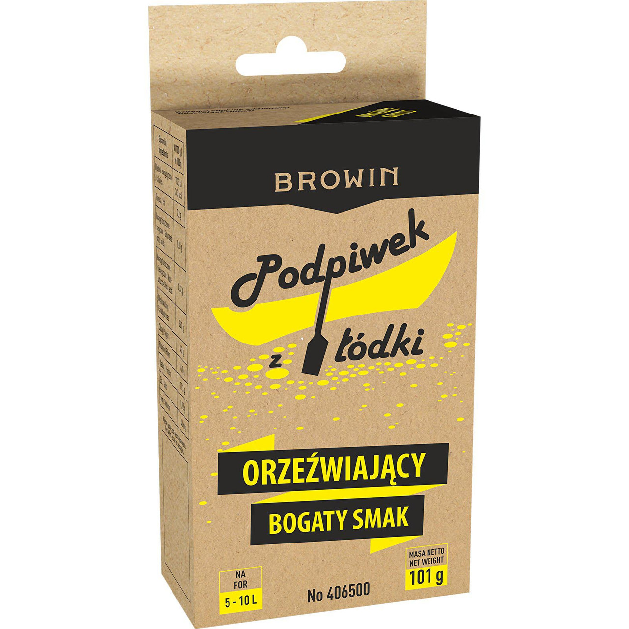 Підпивок, освіжаючий напій, набір для виготовлення 5-10 літрів - Польща - Browin, фото 1