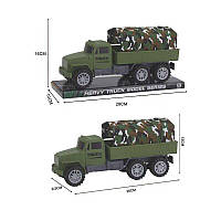 Військова техніка 501 (96/2) вантажівка, тент, інерція, у слюді