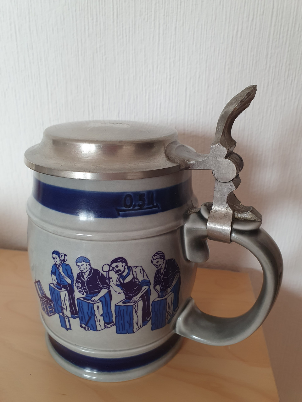 Колекційний керамічний пивний келих / Goebel West Germany