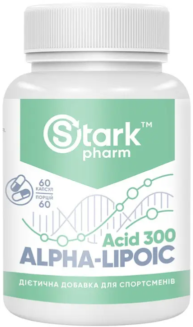 ALA Alpha Lipoic Acid 300 мг Stark Pharm 60 капсул