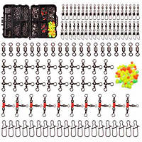 Набор рыболовной оснастки 140шт в удобном кейсе, оснастка для рыбалки