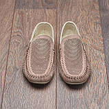 Туфлі Мокасини Чоловічі Літні Шкіряні, фото 6