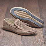 Туфлі Мокасини Чоловічі Літні Шкіряні, фото 2