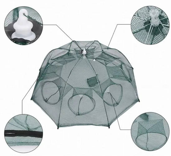 Купить Рыболовная верша для раков на 8 входов, цена 250 грн — Prom.ua ...