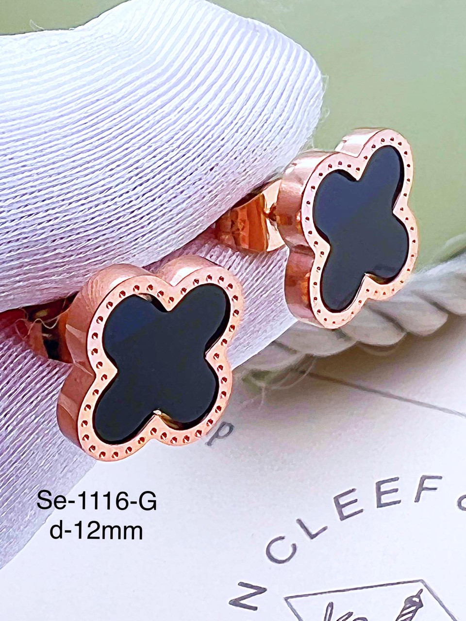 Сережки Stainlees Steel преміум