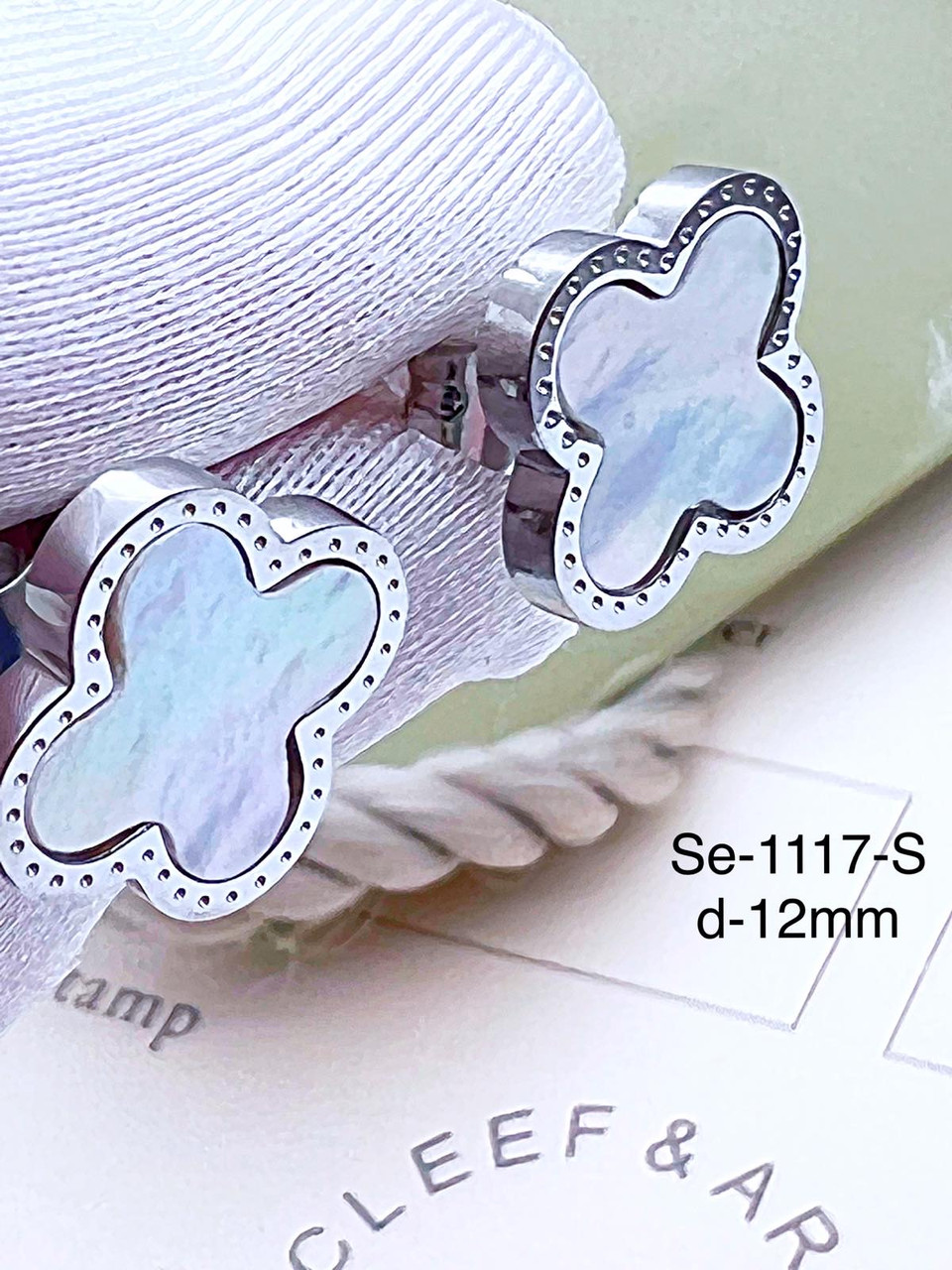 Сережки Stainlees Steel преміум