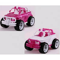 Автомобиль Джип внедорожник для девочки арт.339 розовый БАМСИК 44*22*20 см