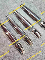 Накладки на ручки Volkswagen Crafter *2006-2017 Фольксваген Крафтер хром нерж 4один CARMOS Туреччина