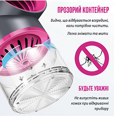 Пастка від комарів Mosquito Killer KLY-189, сірий, фото 4